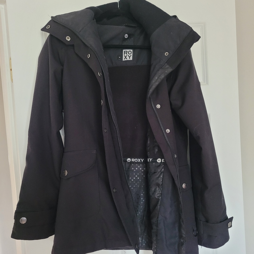 Black Roxy Ski Jacket Size Small